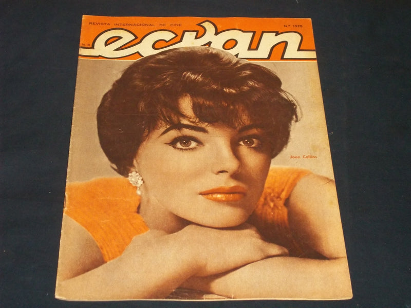 1961 FEBRUARY 28 ECRAN SPANISH MAGAZINE - JOAN COLLINS COVER - E 26070