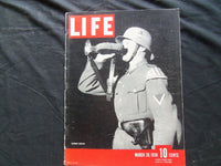 1938 MARCH 28 LIFE MAGAZINE - GERMAN BUGLER - L 71