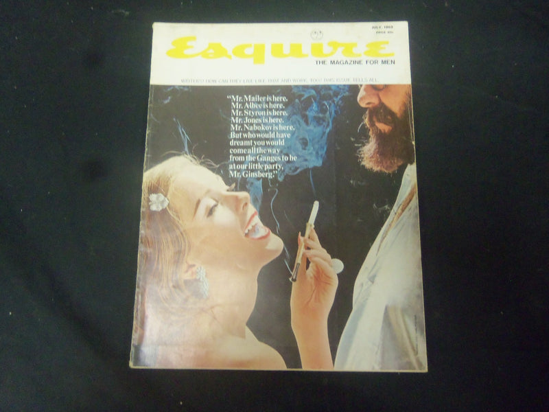 1963 JULY ESQUIRE MAGAZINE - GREAT COVER, PHOTOS AND ADS - ST 2630