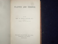 1872-73 JUVENAL-PLAUTIS HARDCOVER BOOK BY L. COLLINS & W. WALFORD - KD 9125