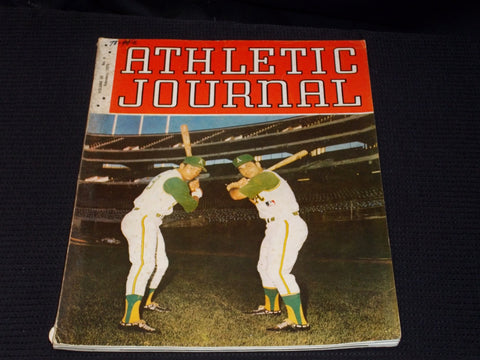 1970 FEBRUARY ATHLETIC JOURNAL MAGAZINE - REGGIE JACKSON FRONT COVER - E 6382