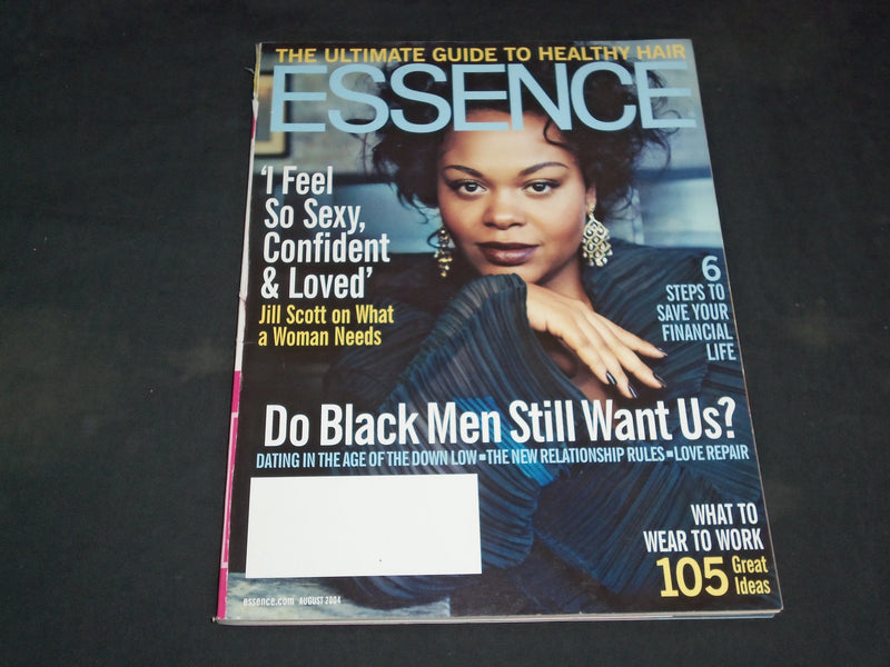 2004 AUGUST ESSENCE MAGAZINE - JILL SCOTT - B 356