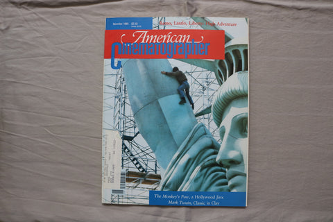 1985 NOV AMERICAN CINEMATOGRAPHER MAGAZINE - FRED WARD COVER - E 19852