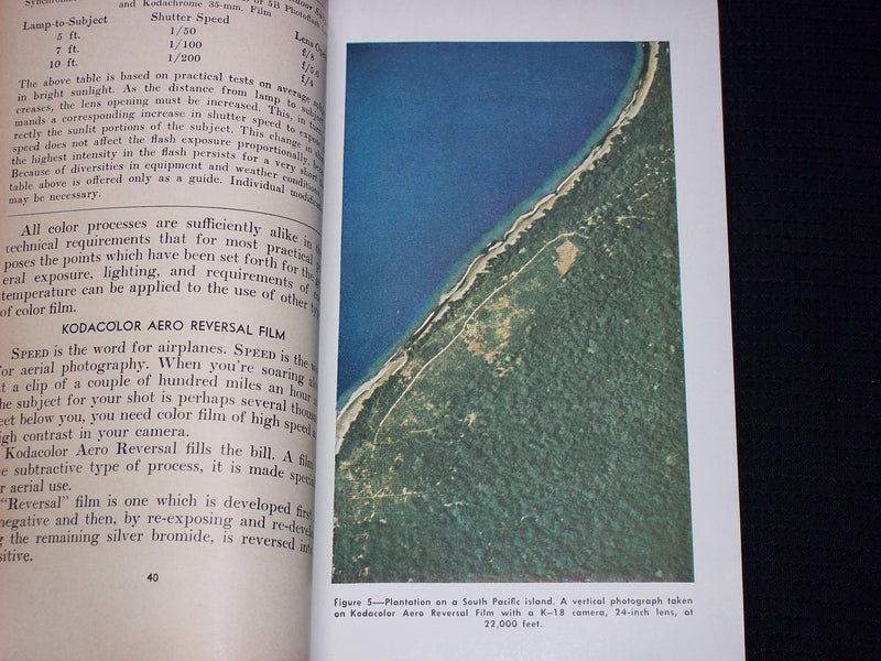 1947 PHOTOGRAPHY NAVY TRAINING COURSES SOFTCOVER BOOK - KD 7636