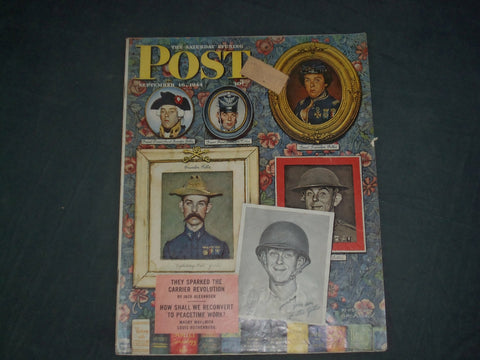 1944 SEP 16 THE SATURDAY EVENING POST MAGAZINE - NORMAN ROCKWELL COVER- SP 2476P