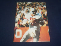 1982 NOV 6 UNIVERSITY OF MARYLAND VS UNIV. OF MIAMI FOOTBALL PROGRAM - ST 4974M