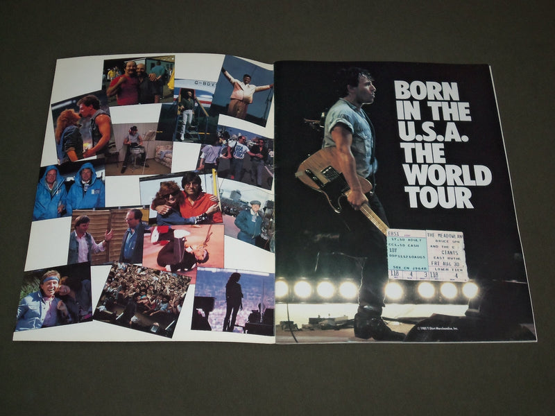 1984-1985 BORN IN THE USA BRUCE SPRINGSTEEN & E STREET BAND TOUR PROGRAM- J 2230