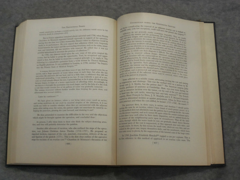 1945-1950 GENEALOGY / 100 YEARS OF GYNAECOLOGY BY JAMES RICCI-LOT OF 2- KD 2759W