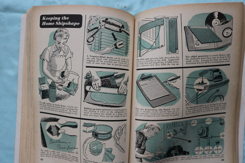 1951 HOME REPAIR AND WORKHOP ANNUAL - SOFTCOVER BOOK - K 3272