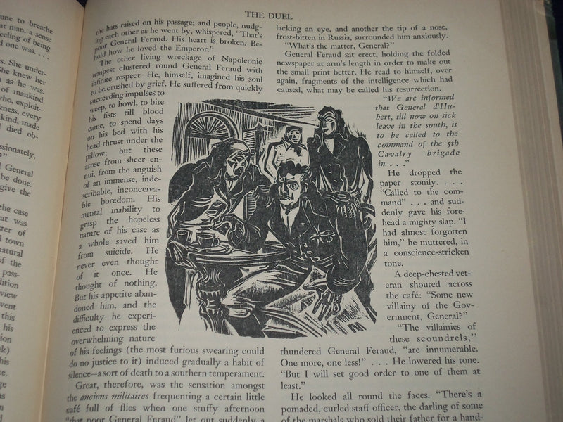 1942 A CONRAD ARGOSY BOOK - GREAT WOOD CUTS BY HANS ALEXANDER MUELLER - KD 2388