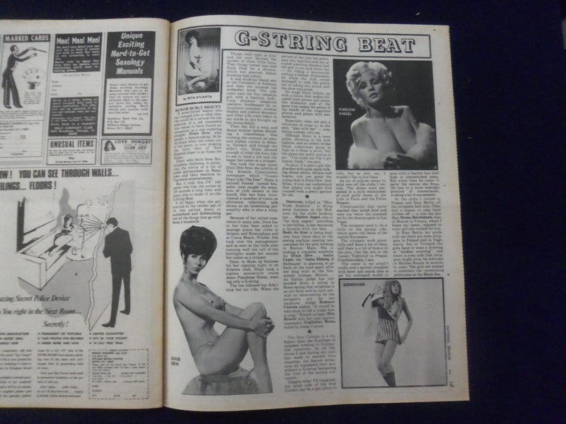 1971 SEPTEMBER 6 NATIONAL SPOTLITE NEWSPAPER- HOW GIRLS BECOME HYMPHOS - NP 7299