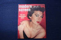 1953 JANUARY MODERN SCREEN MAGAZINE - AVA GARDNER COVER - E 17335