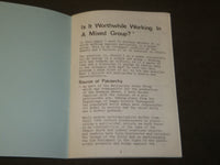 1977 IS IT WORTHWHILE WORKING IN A MIXED GROUP BOOK BY LONG & COGHILL - J 3625
