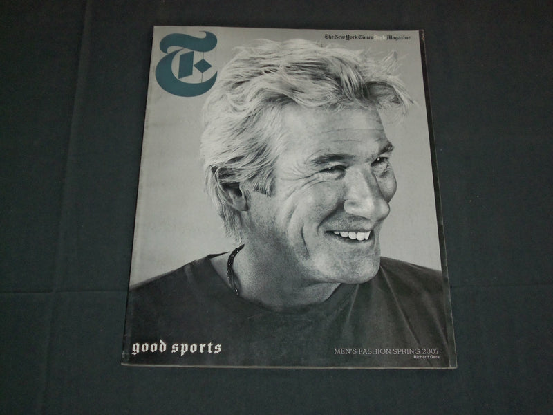 2007 SPRING NEW YORK TIMES STYLE MAGAZINE - RICHARD GERE - NP 3539