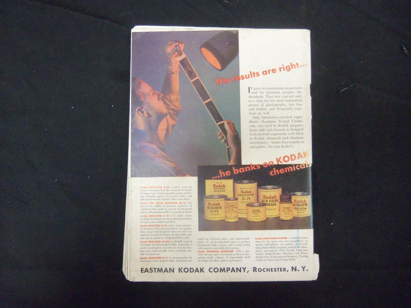 1941 SEPTEMBER U.S. CAMERA MAGAZINE - NICE PHOTOS, ARTICLES & ADS - ST 1912
