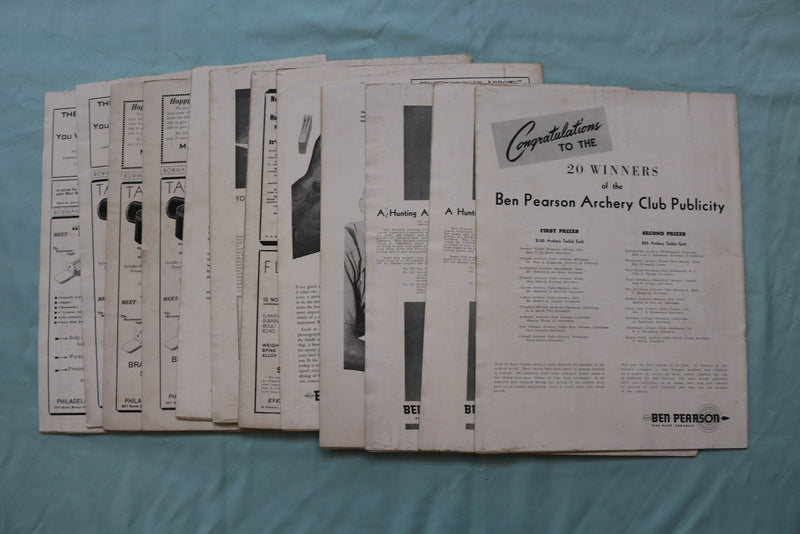 1946 AMERICAN BOWMAN-REVIEW MAGAZINE - COMPLETE YEAR - LOT OF 12 - O 3752