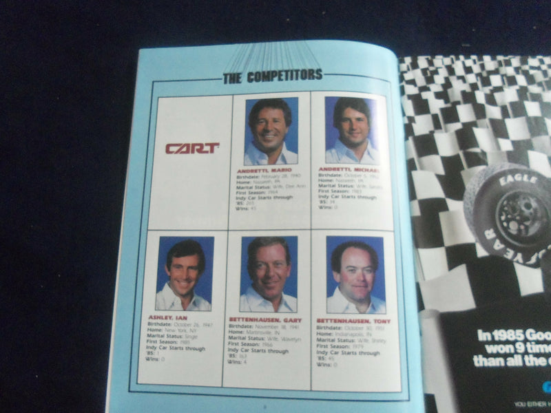 1986 SEPTEMBER 28 PEPSI-COLA 250 RACING PROGRAM- MICHIGAN INTERNATIONAL-SP 3929M