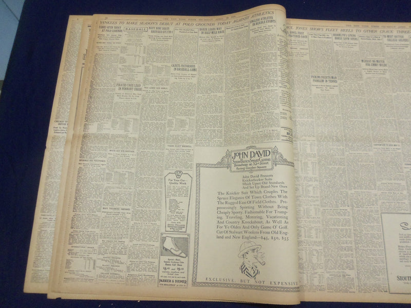 1920 APRIL 22 NEW YORK TIMES - BRYAN WINNER ON PARTIAL VOTE - NT 8297