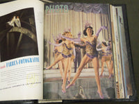 1951-1952 PHOTO MAGAZIN GERMAN LOT OF 12 - GREAT COVERS & PHOTOS - KD 575