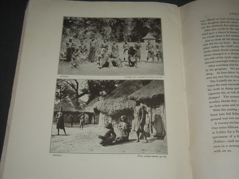 1930 OCTOBER AFRICAN GAME LANDS GRAPHIC MAGAZINE BY PRENTISS N. GRAY - J 2541