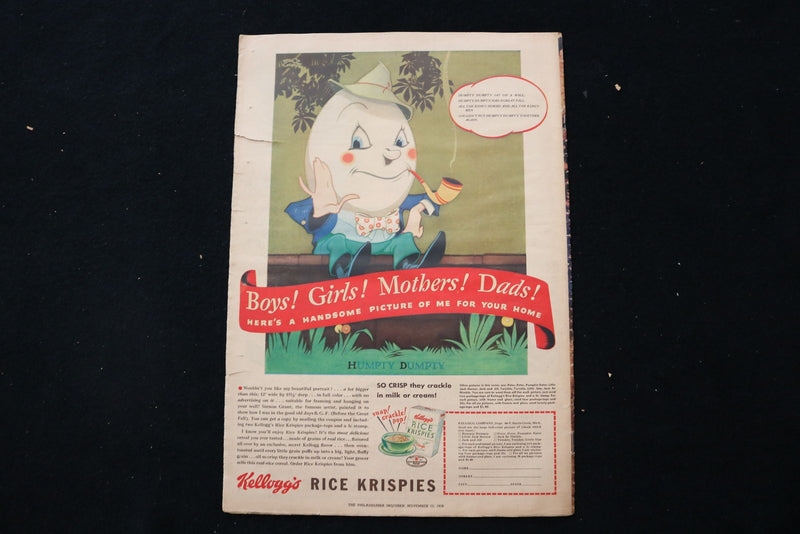 1938 NOVEMBER 13 PICTURE PARADE MAGAZINE - VICKI LESTER COVER - E 26328
