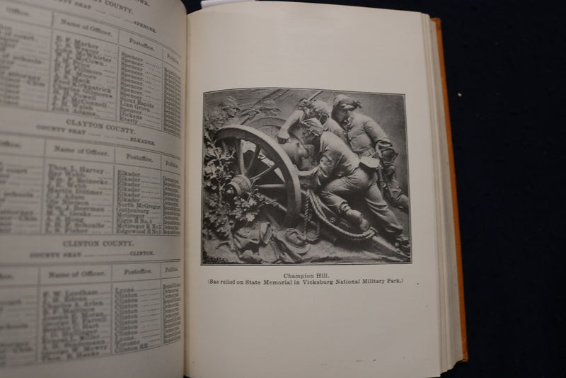 1906 IOWA OFFICIAL REGISTER - HARDCOVER BOOK - K 1775