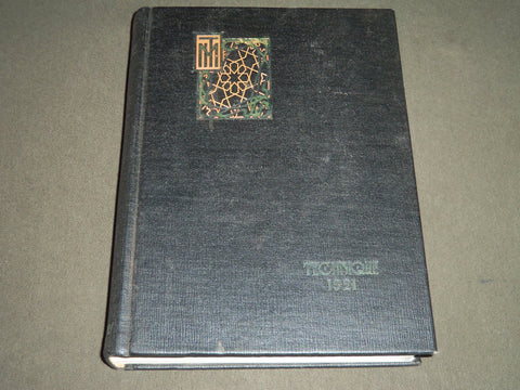 1921 TECHNIQUE M. I. T. TECHNOLOGY MASSACHUSETTS YEARBOOK - NICE PHOTOS -YB 1154