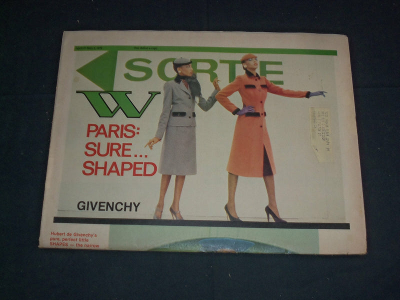 1979 APRIL 27-MAY 4 W MAGAZINE - GREAT STORIES, PHOTOS & ADS - NP 3358