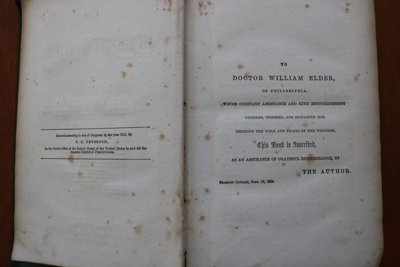 1856 THE DESERTED WIFE HARDCOVER BOOK BY EMMA SOUTHWORTH - KD 9612