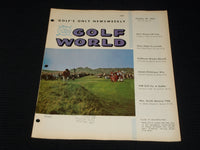 1965 OCTOBER 22 GOLF WORLD MAGAZINE - PETER ALLISS FRONT COVER - E 7352