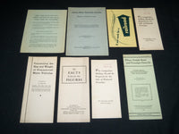 1907-1950 ASSORTED RAILROAD PUBLICATIONS LOT OF 26 ISSUES - J 5402