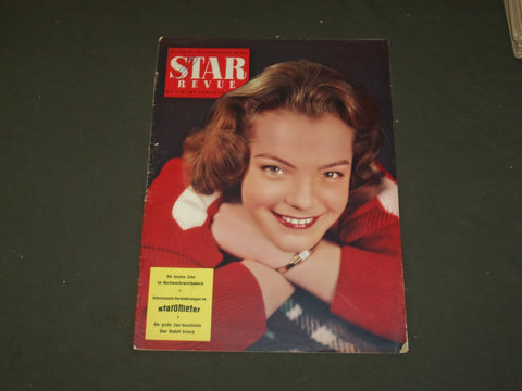 1956 OCT STAR REVUE (GERMAN) MAGAZINE-NICE COVER, PHOTOS, ARTICLES & ADS- B 3967