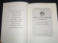 2002-2006 A SERIES OF UNFORTUNATE EVENTS BY LEMONY SNICKET LOT OF 4 - KD 5293S