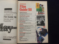 1988 MODERN PHOTOGRAPHY'S FILM GUIDE '88 MAGAZINE - SP 1534F