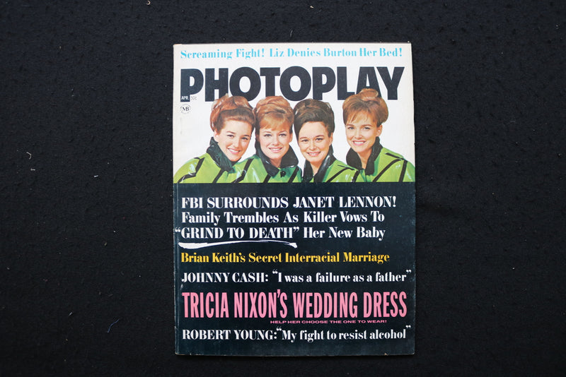 1970 APRIL PHOTOPLAY MAGAZINE - LENNON SISTERS COVER - E 24263