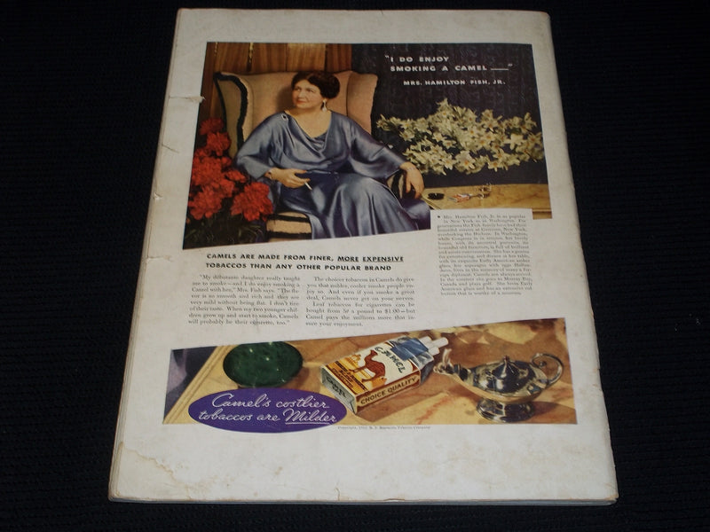 1933 DECEMBER 1 TOWN & COUNTRY MAGAZINE - G.L. BROCKHURST FRONT COVER - E 2531