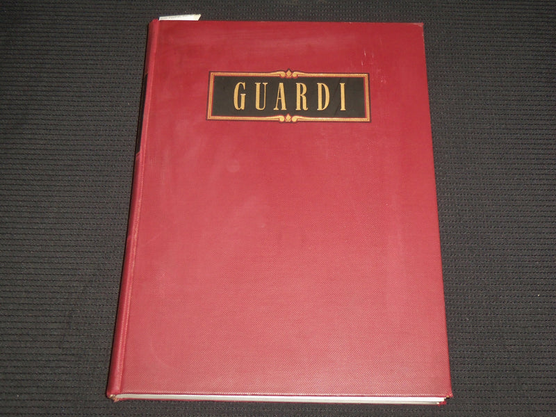 1956 FRANCESCO GUARDI HARDCOVER BOOK BY VITTORIO MOSCHINI - R 728V