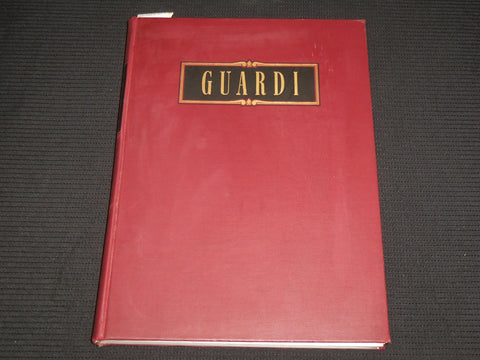 1956 FRANCESCO GUARDI HARDCOVER BOOK BY VITTORIO MOSCHINI - R 728V