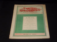 1931 MARCH THE PRACTICAL DRUGGIST MAGAZINE NICE PHARMACY ISSUE - E 4388