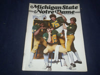 1979 SEP 29 MICHIGAN STATE VS NOTRE DAME FOOTBALL PROGRAM - ST 1951E
