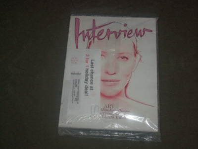 2008 DECEMBER / 2009 JANUARY INTERVIEW MAGAZINE - CATE BLANCHETT COVER - B 4494