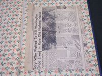 1940 EARLY AMERICAN DECORATION BY ESTHER STEVENS BRAZER BOOK - KD 4348