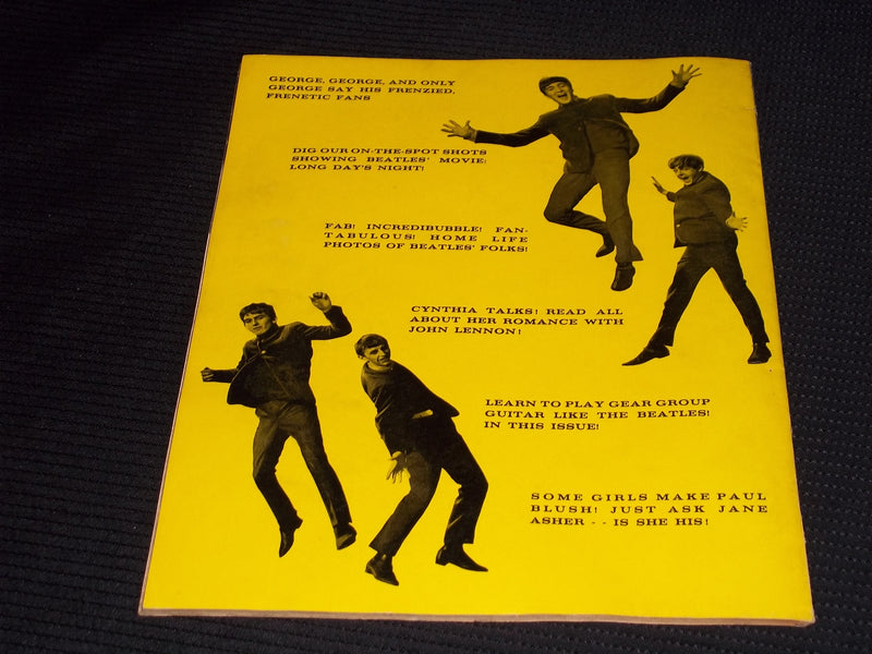 1964 BEATLES MAGAZINE - THE BEATLES NICE MUSIC FRONT COVER - E 16085