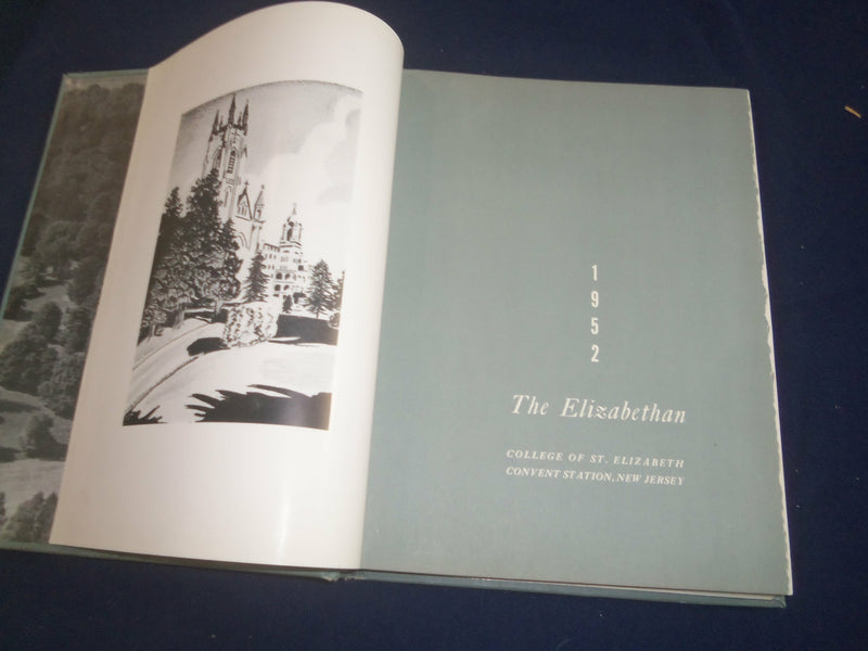 1952 THE ELIZABETHIAN COLLEGE OF ST. ELIZABETH YEARBOOK -MORRISTON, NJ - YB 2396