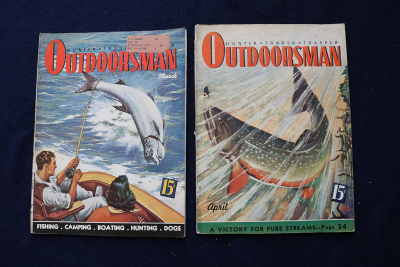 1940 OUTDOORSMAN MAGAZINE - LOT OF 11 - O 3586