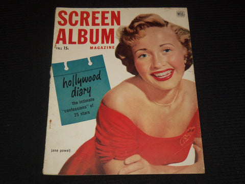 1952 FALL SCREEN ALBUM MAGAZINE - JANE POWELL COVER - E 14657