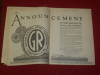 1927 FEB 19 DRY GOODS ECONOMIST MAGAZINE- ARTICLES, PHOTOS, ILLUS. & ADS- B 6311