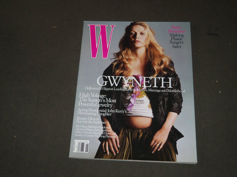 2004 JUNE W MAGAZINE - GWYNETH PALTROW COVER - B 3419