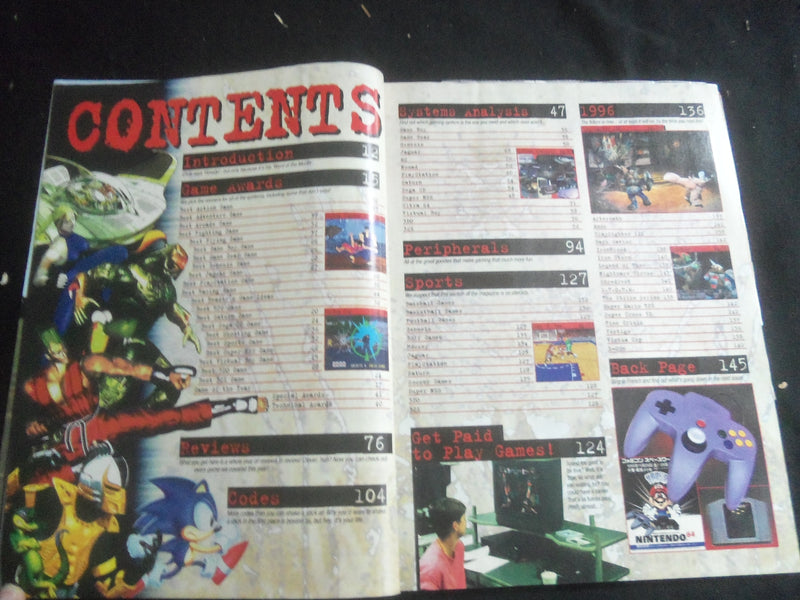 1995 HOLIDAY GAME PLAYERS MAGAZINE - VIDEO GAMES - B 5536E