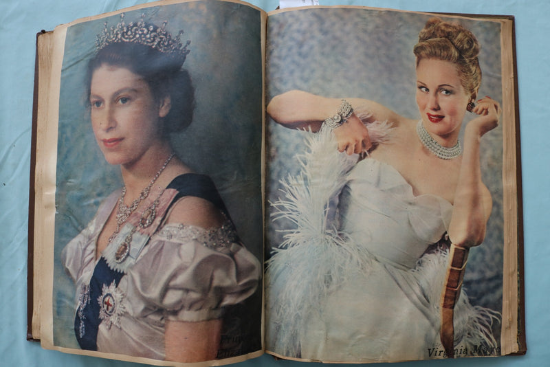 1940'S CELEBRITY SCRAPBOOK - INGRID BERGMAN - BING CROSBY - E 26496